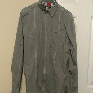 DRILL Clothing Co. Long sleeved button down